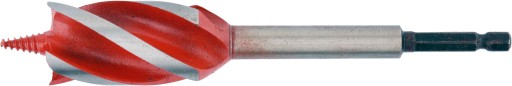 VŔTAČKA DO DREVA VŔTAČKA 28MM 4 KOTOPÉROVÉ ŠESTIKOSTIELOVÉ OCELE HRC
