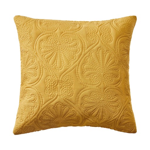 Dekoračná obliečka na vankúš Jasiek 45x45 Leila Mustard