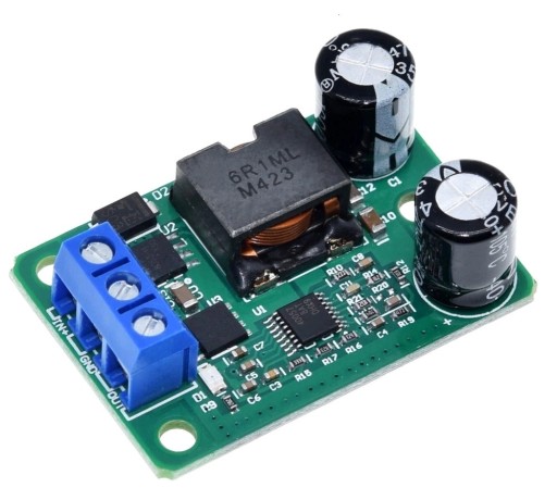 754 znižovací modul z 24V/12V na 5V DC 5A 25W