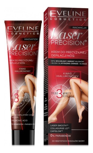 Krém na odstránenie chĺpkov Eveline Laser Precision Leg
