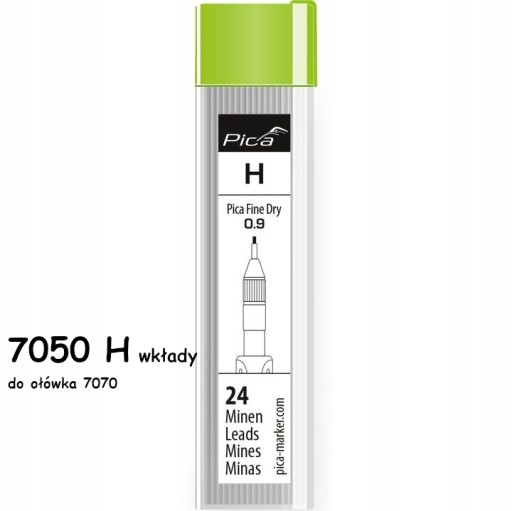Náplne do pera Pica 7050 (až 7070) Fine Dry H 24 ks