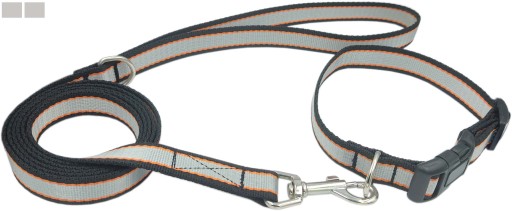 DEER PET Set čierno/modré VODÍTKO 2m SILNÝ GOLIER