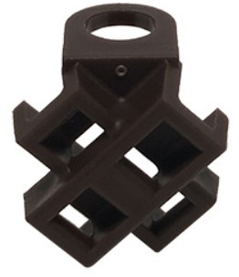 LEGO 88290 DRŽIAK NA KRK katana tmavohnedá (1g)