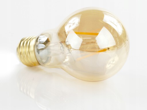 Dekoratívna LED žiarovka E27 Retro Edison 2W COG GOLD