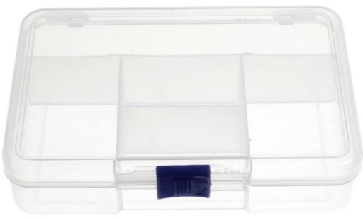 Organizér 5 priehradiek 14,5x9,8x3,3 cm OR19