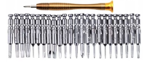 Sada presných skrutkovačov 25 V 1 SKRUTKOVAČOV TORX