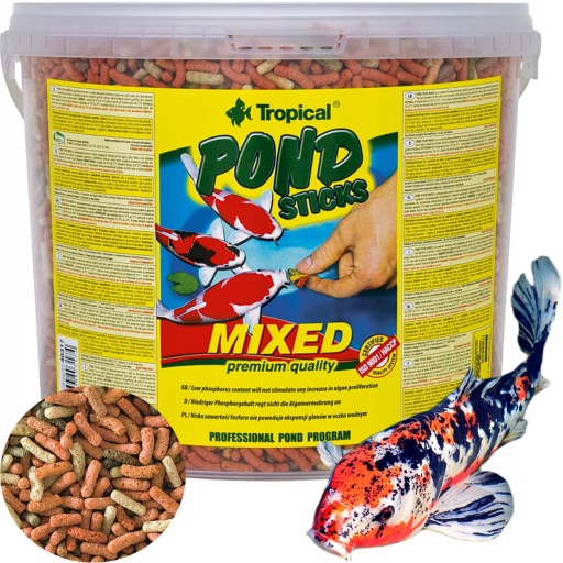 Tropical Pond Sticks Miešané krmivo pre ryby 5 l 430 g