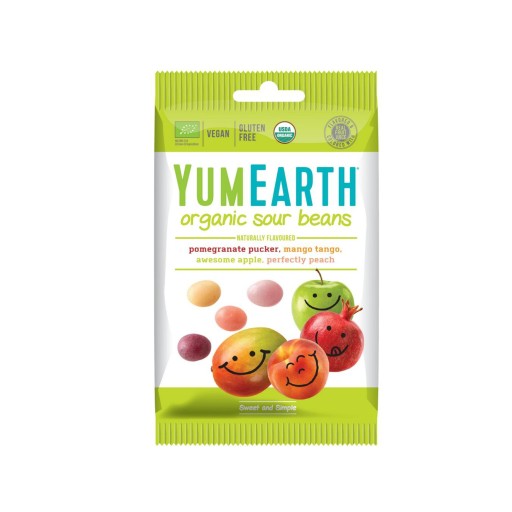 FAZUĽOVÉ CUKROVINKY YUMEARTH KYSELÉ ECO 50G