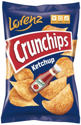 Crunchips Paprikové lupienky 140g