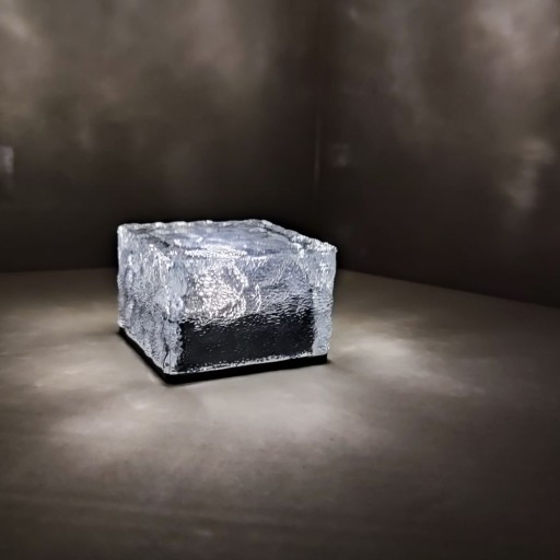 LED solárna lampa dlažobný kameň 7x7 3200K IP68 INTERIÉR