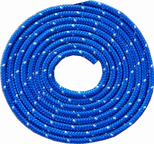 Lano Polypropylénové lano 4mm - 50m, opletené