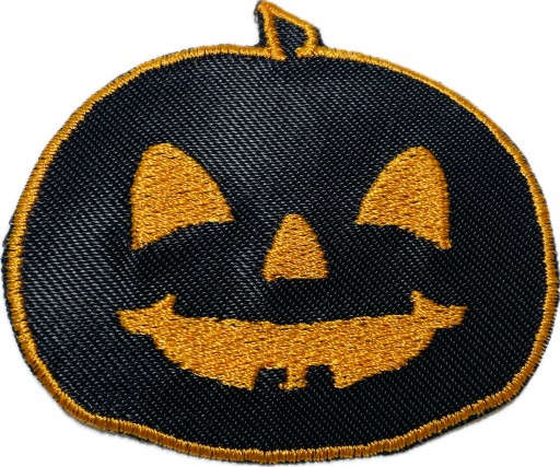 Nášivka HALLOWEEN PUMPKIN na oblečenie TERMO VÝŠIVKA