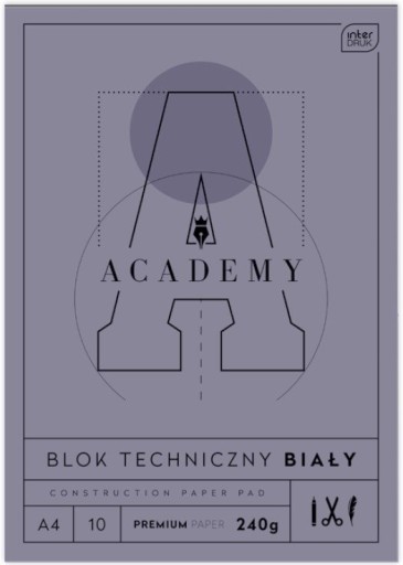 TECHNICKÝ BLOK A4 10KS 240G AKADÉMIA TLAČ