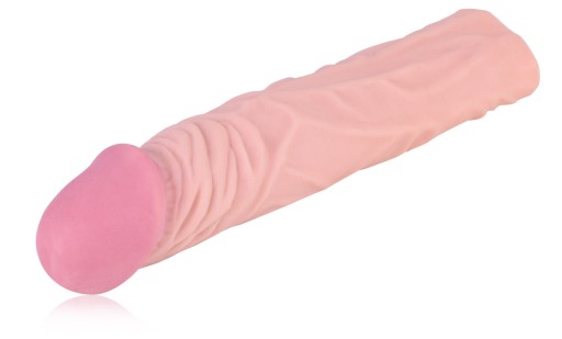 REALISTICKÉ PREDĹŽENIE KRYTU PENISU + 5 CM