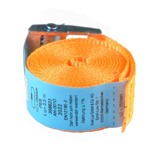 Upevňovacie transportné pásy 25mm x 2,5m - 2 kusy