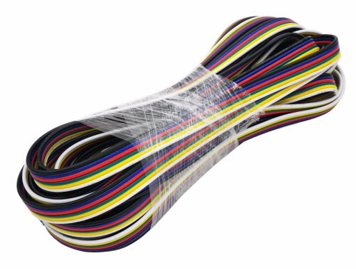 Kábel, 6-žilový, farebný RGBW + CCT LED pásik
