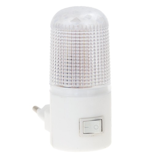 LED NOČNÁ LAMPA PRE KONTAKTNÉ VÝKONNÉ BIELE SVETLO