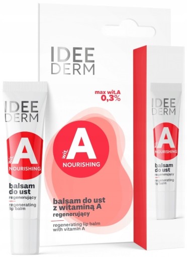 IDEEPHARM Regeneračný balzam na pery s vitamínom A 12 ml