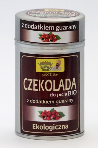 BIO ČOKOLÁDA S PRIDANOU GUARANOU STIMULUJÚ AKO KÁVA