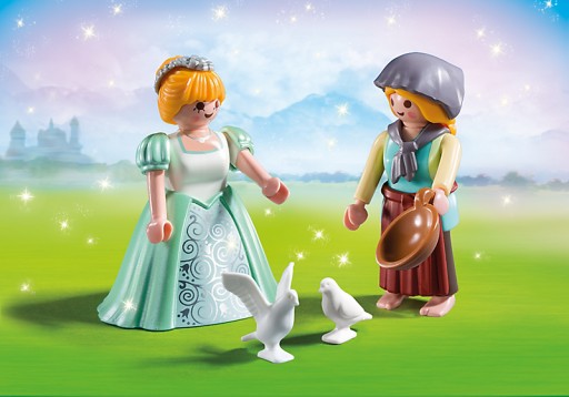PLAYMOBIL 6843 DUOPACK PRINCEZNÁ A chyžná