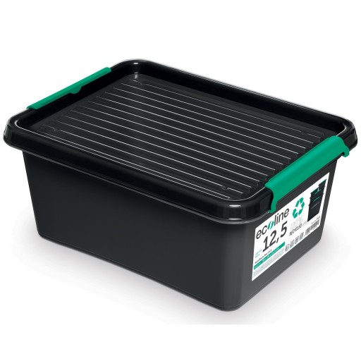 PLASTOVÝ KONTAJNER S VEKOM NA ÚLOŽNÝ BOX 12,5L
