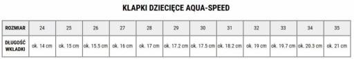 Bazénové žabky Aqua Speed Junior Roma, veľkosť 24