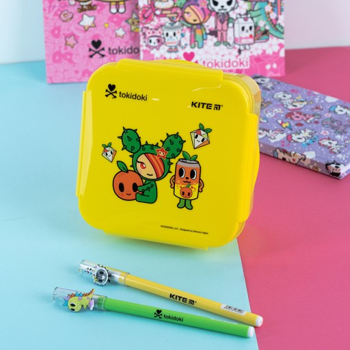 OBEDNÍK DO DETSKEJ ŠKOLY OBEDNÍK 860ml TOKIDOKI ŽLTÝ DRAKA