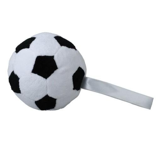 Futbalový maskot, bielo/čierna