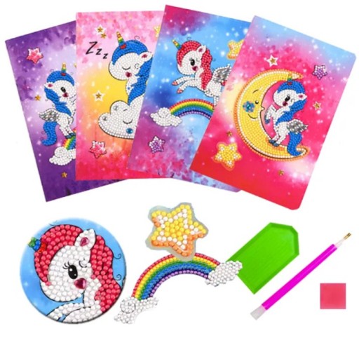 DIÁROVÝ ZÁPISNÍK VYŠÍVACÍ DIAMANTOVÝ BALLPOINT ZÁPISNÍK
