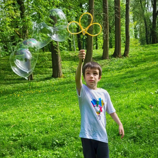 XXL TREFL prsteň na mydlové bubliny LEO CREATIVE