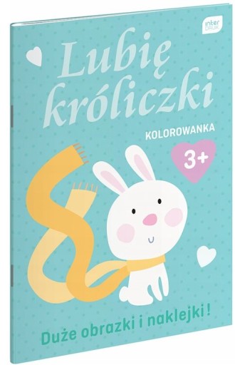 Omaľovánka A4 s nálepkami MÁM RÁD