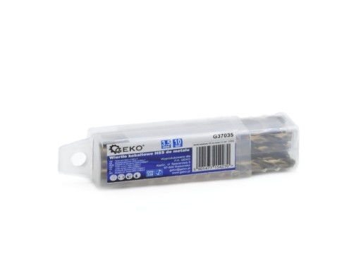 HSS vrták 3,5 kov oceľ kobalt liatina kobalt