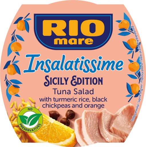 Rio Mare sicílsky šalát s tuniakom 160g
