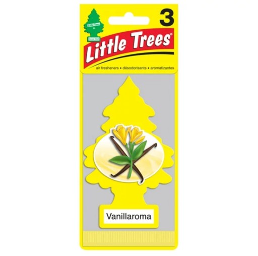 Vanillaroma Little Trees 3-balenie voňavého vianočného stromčeka do auta