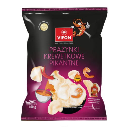 Vifon Pikantné krevetové lupienky 100 g