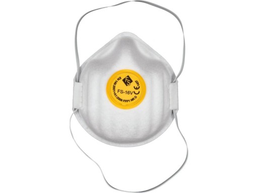 YATO YT-74862 TVAROVÁ FILTRAČNÁ POLMASKA S VENTILOM FFP1/KZ