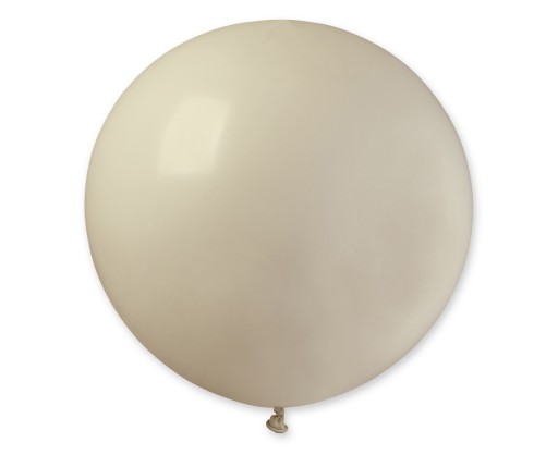 Balónik G30 pastelová guľa 0,80m - latte 84