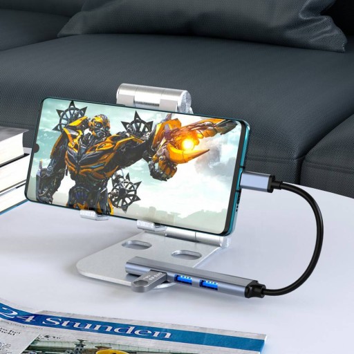 ADAPTÉR ROZDEĽOVAČ ADAPTÉROVÝ ROZBOČOVAČ USB-C 3.1 OTG 4x USB-A