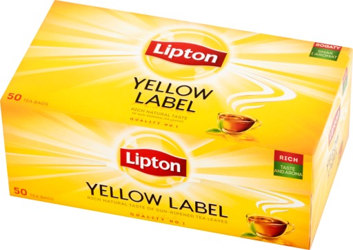 Čajové vrecká Lipton Yellow Label 50 ks