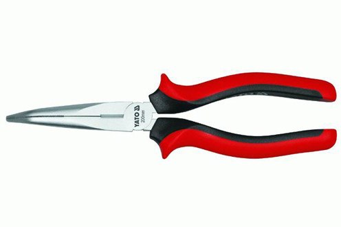 Predĺžené ohnuté kliešte YATO 160 mm