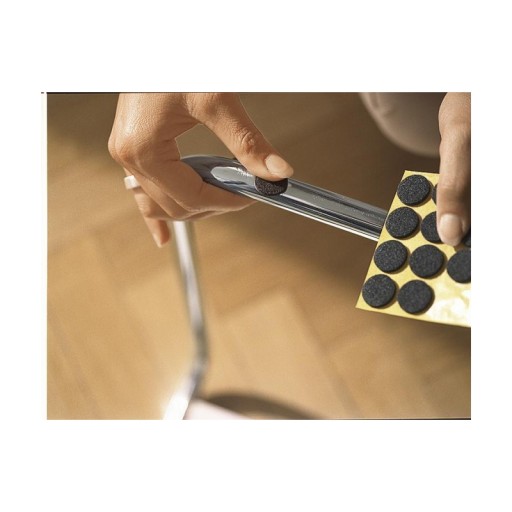 Plstené podložky na stoličky tesa table 26mm 9 ks