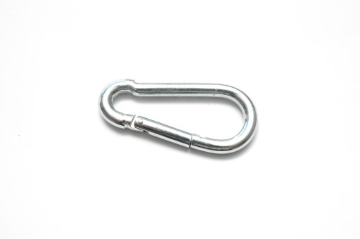 POZINKOVANÁ KARABÍNA NA LANÁ 6MM 6X60mm PLATNÁ