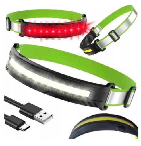 HLAVOVÁ LAMPA HLAVOVÁ LAMPA VÝKONNÁ LED LAMPA NA HLAVU 4 REŽIMY PRE HLAVU HLAVU
