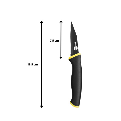 ŠKRABKA NA ZELENINU ŠKRABKA NA ZELENINU NÔŽ NA REZANIE MALÉHO OVOCIA 18,5 CM