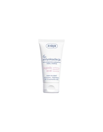 ochranný, upokojujúci denný krém SPF 10, bobule acai