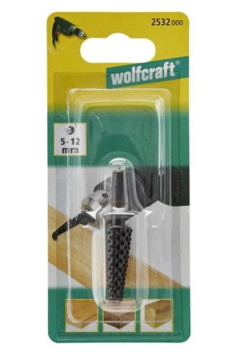 WOLFCRAFT Rašpľa/fréza na drevo kužeľová, pr. 6-13