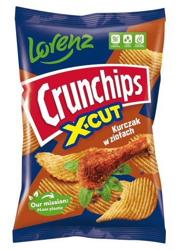 Crunchips X-Cut Chicken s bylinkami 140g