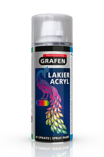 AKRYLOVÝ LAK V SPREJOVANÍ ČIERNY LESK RAL 9005