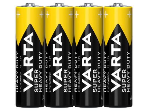Batérie VARTA SUPERLIFE AA R6, 4 tyčinky
