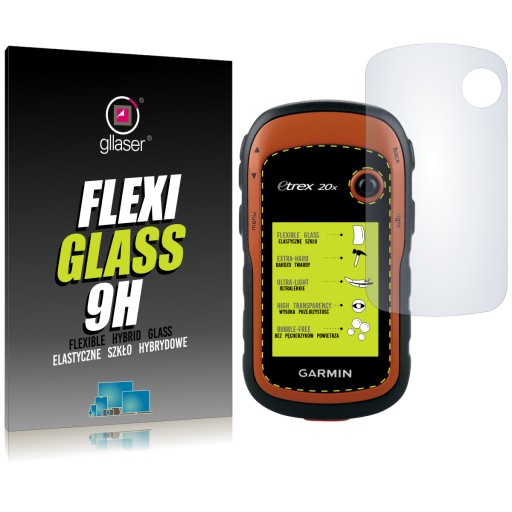 Hybridné sklo Glaser FlexiGlass 9H Garmin ETREX 10 20 30 20x 30x 22x 32x